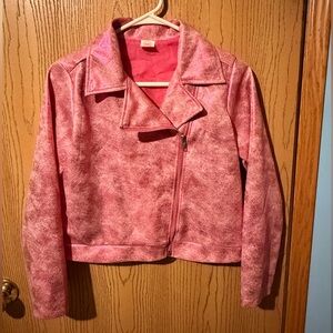 Girls pink jacket  / new without tags